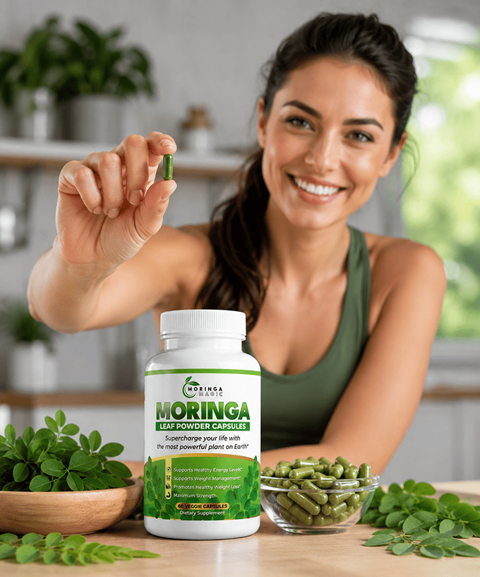Moringa Magic bottles